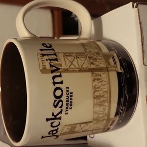 Starbucks Jacksonville Coffee Mug Cup 2010 Florida Collectors Series